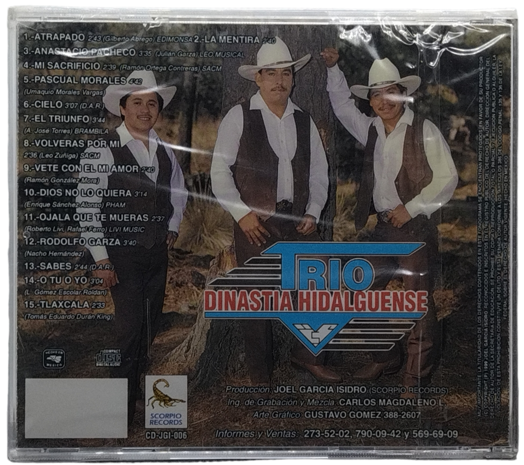Trio Dinastia Hidalguense - Volveras Por Mi