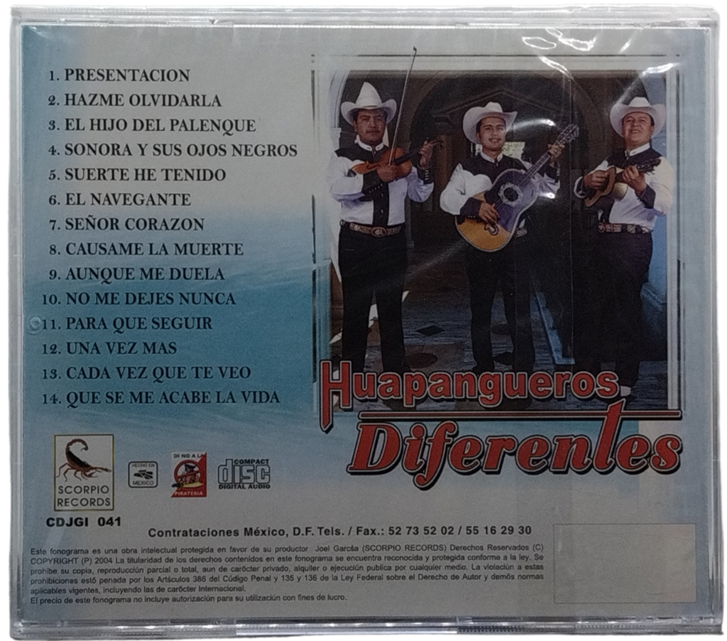 Huapangueros Diferentes - Hazme Olvidarla