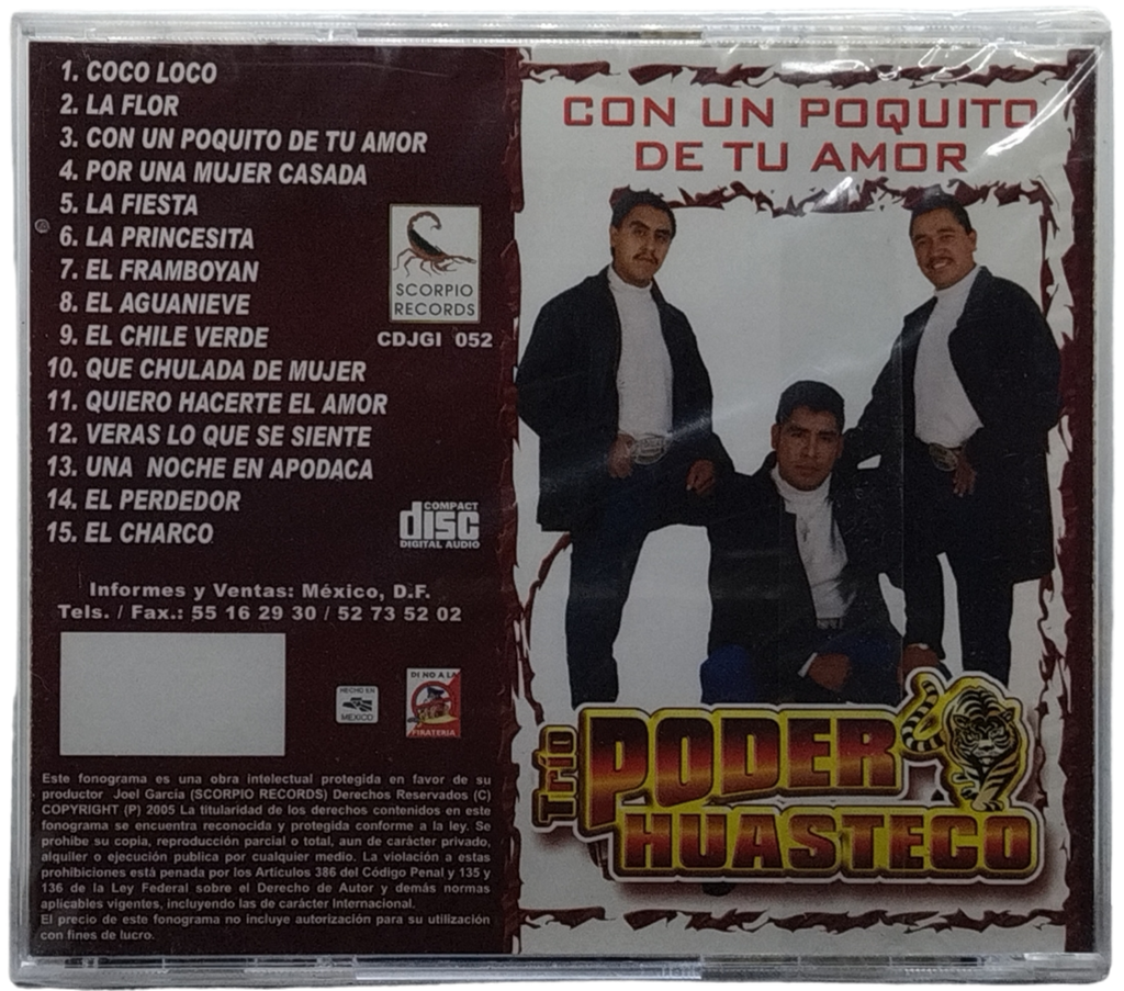 Trio Poder Huasteco - Con Un Poquito De Tu Amor