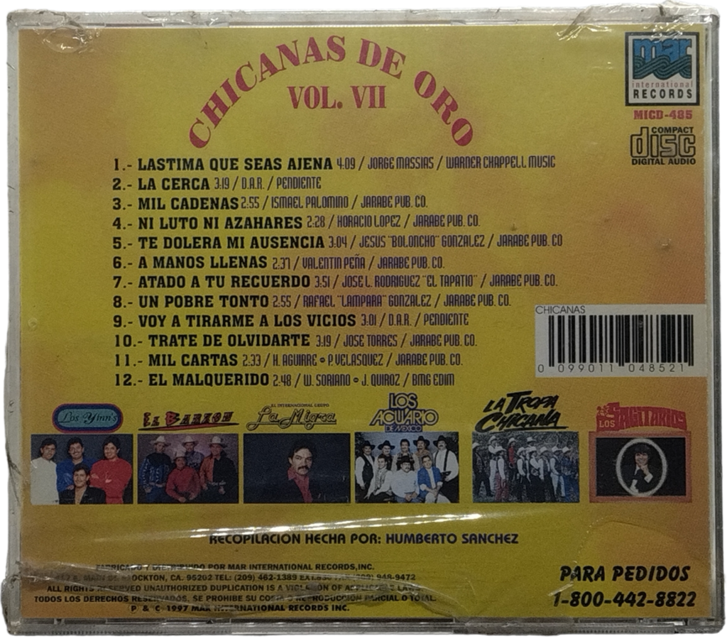 Varios - Chicanas De Oro Vol. Vii