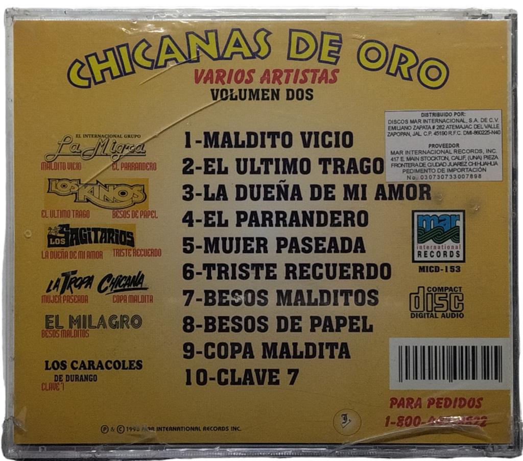 Varios - Chicanas De Oro Vol. 2