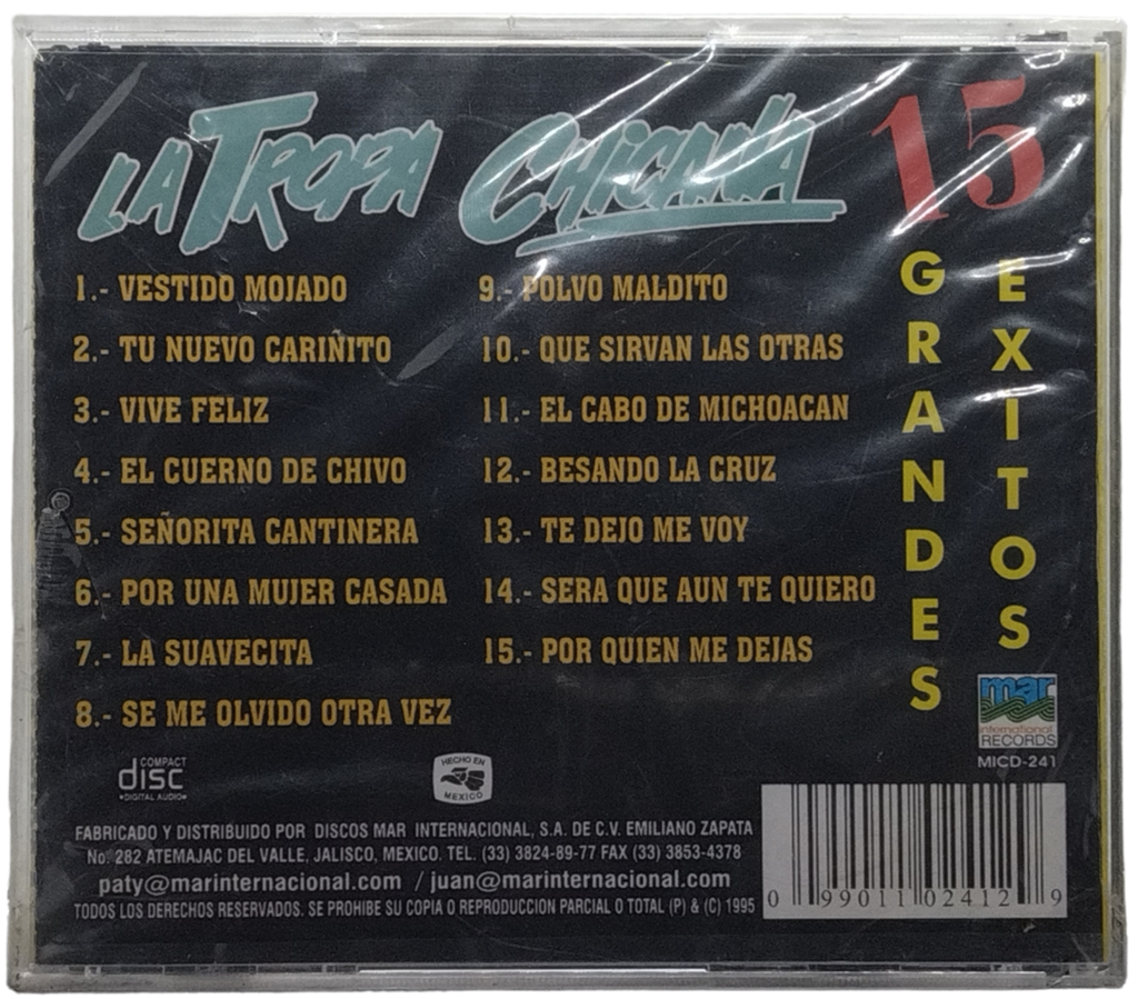 La Tropa Chicana - 15 Grandes Exitos