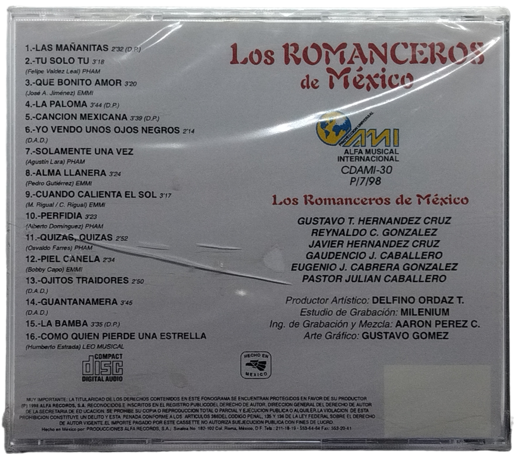 Los Romanceros De Mexico - Las Mañanitas
