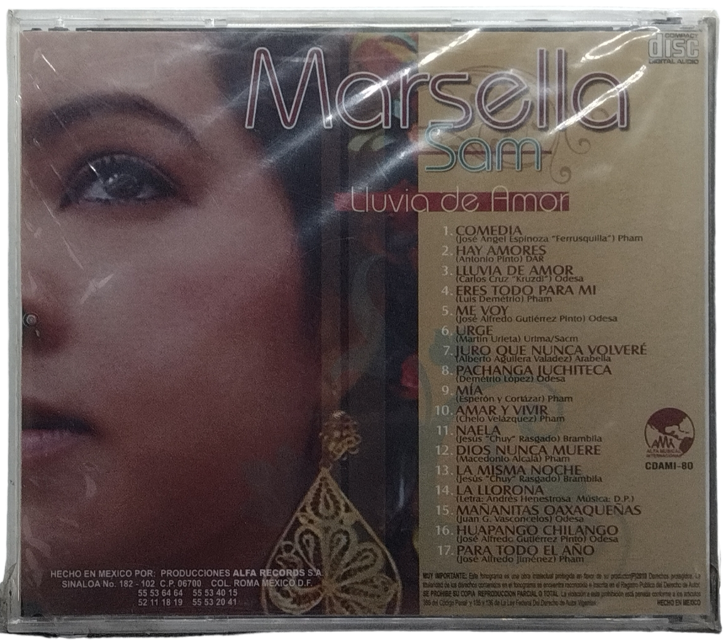Marsella Sam - Lluvia De Amor
