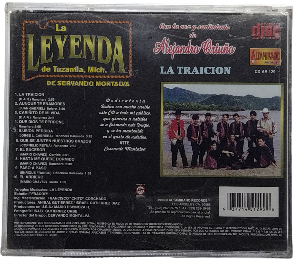La Leyenda - La Traicion