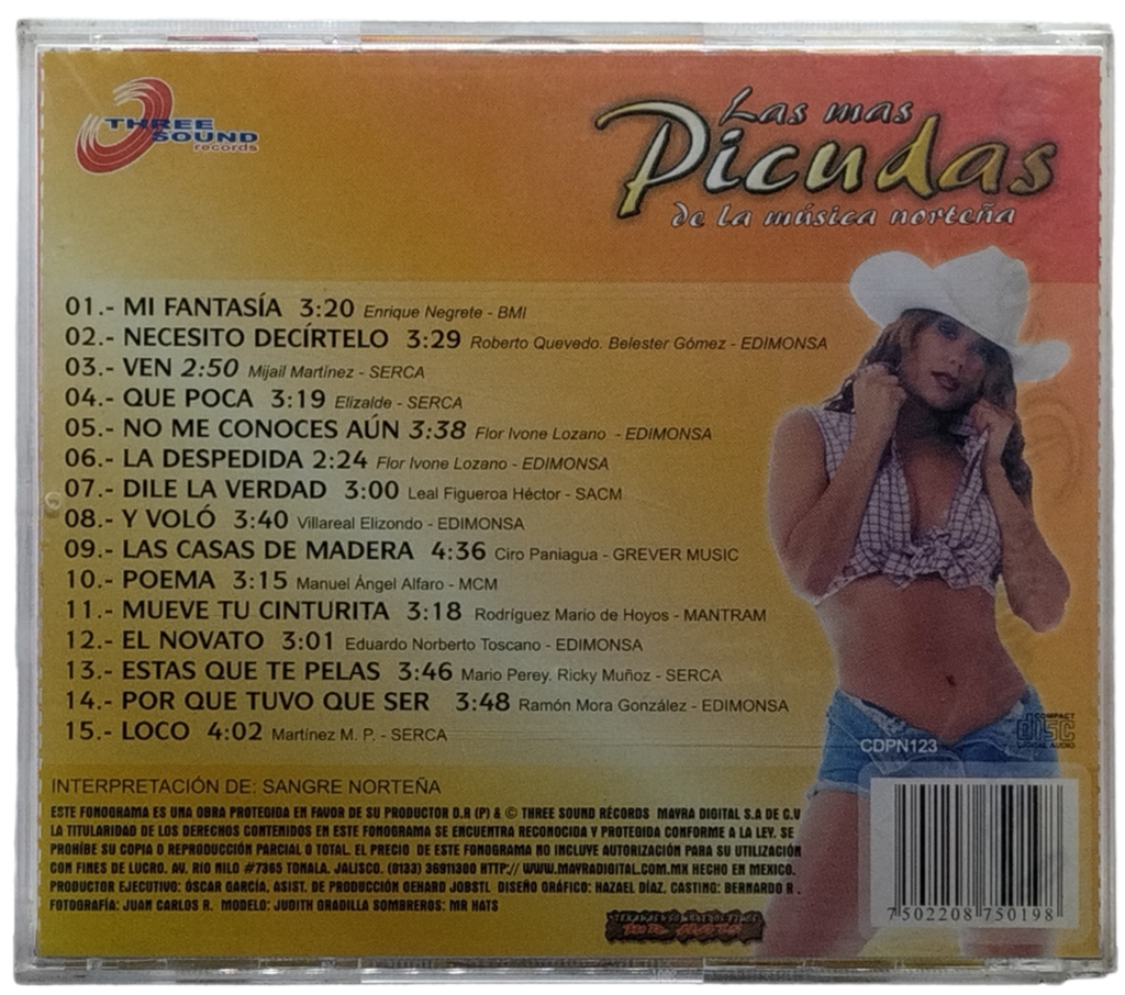 Sangre Norteña - Las Mas Picudas De La Musica Norteña