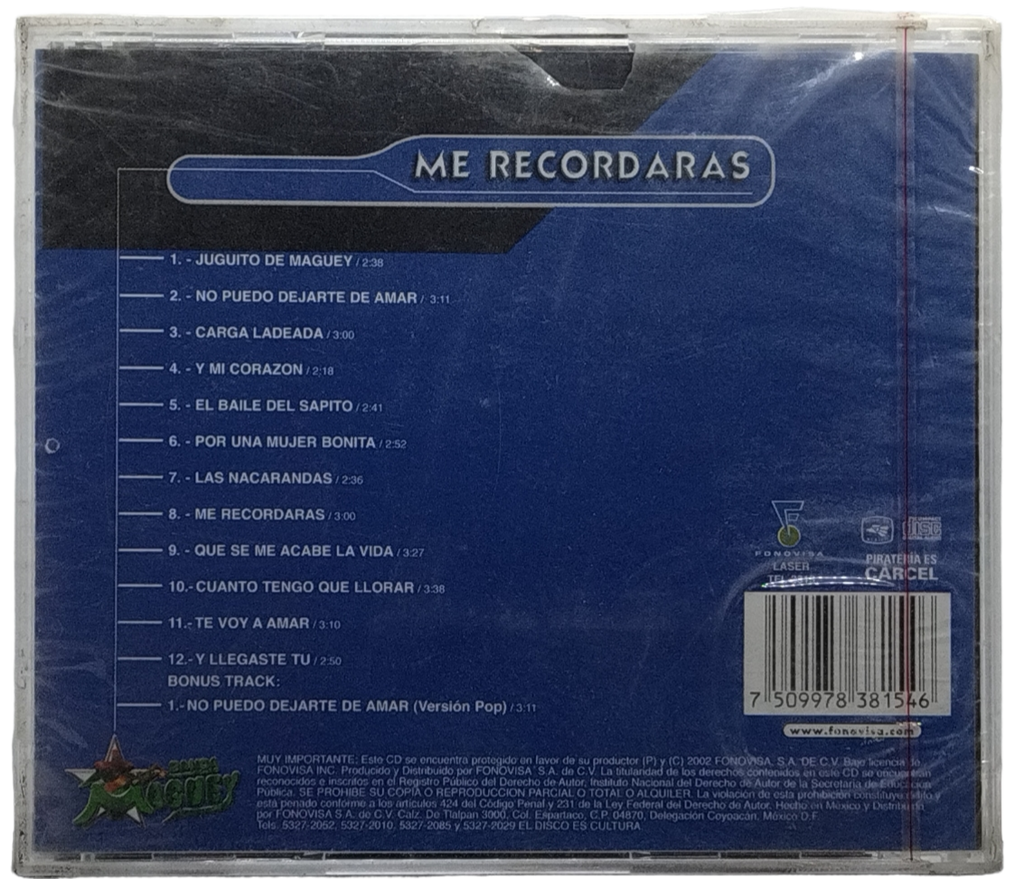 Banda Maguey - Me Recordaras