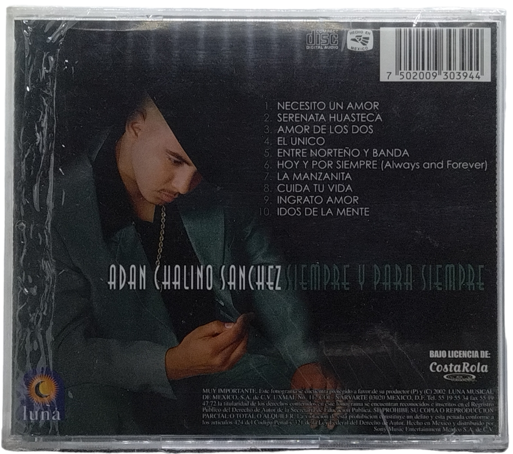 Adan Chalino Sanchez - Siempre Y Para Siempre