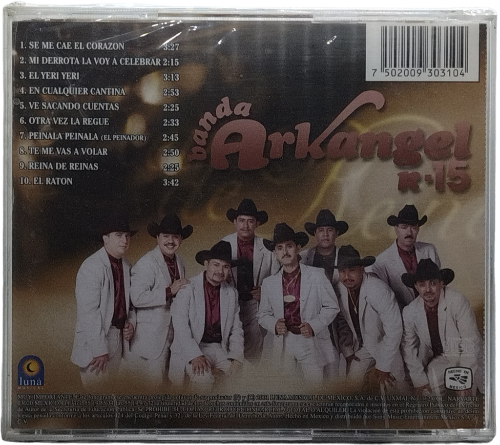 Banda Arkangel R-15 - Reyna De Reynas