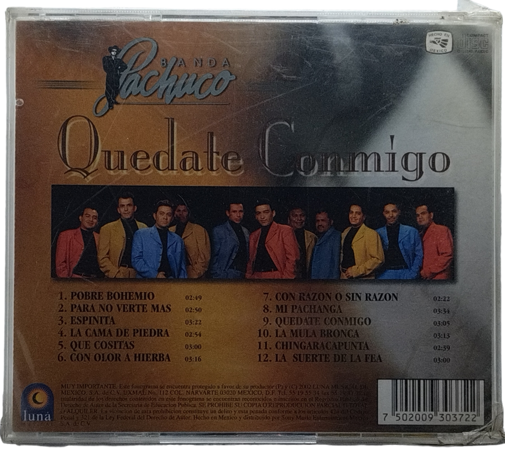 Banda Pachuco - Quedate Conmigo
