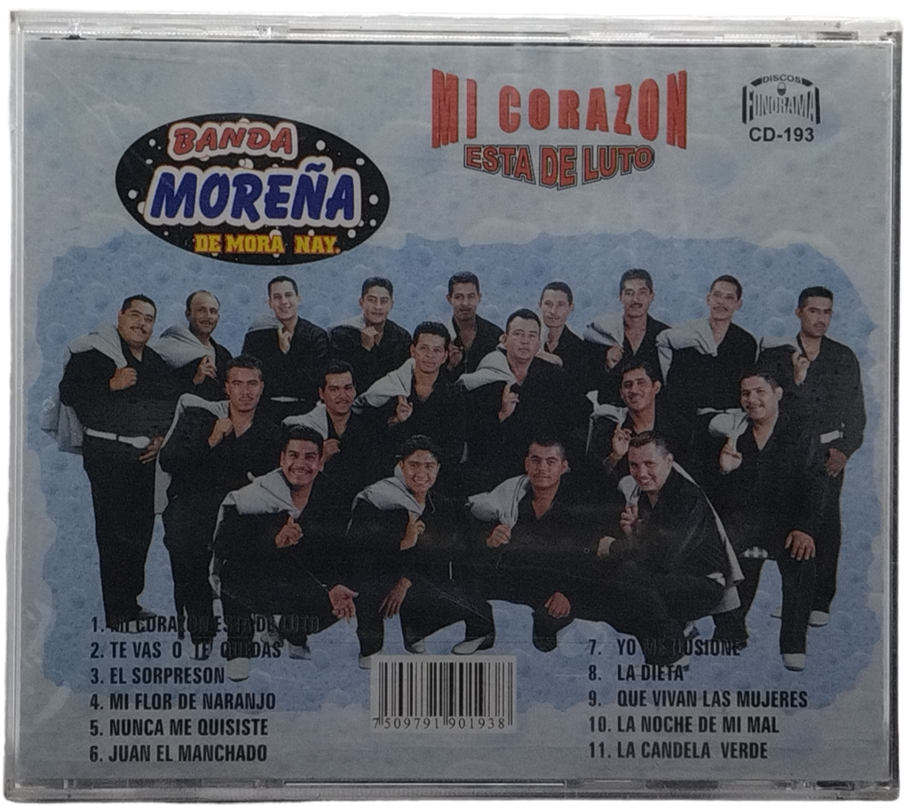 Banda Moreña - Mi Corazon Esta De Luto