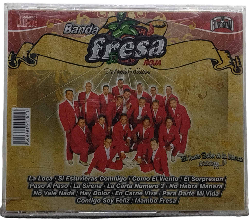 Banda Fresa Roja - El Nuevo Sabor De La Musica Vol. 6