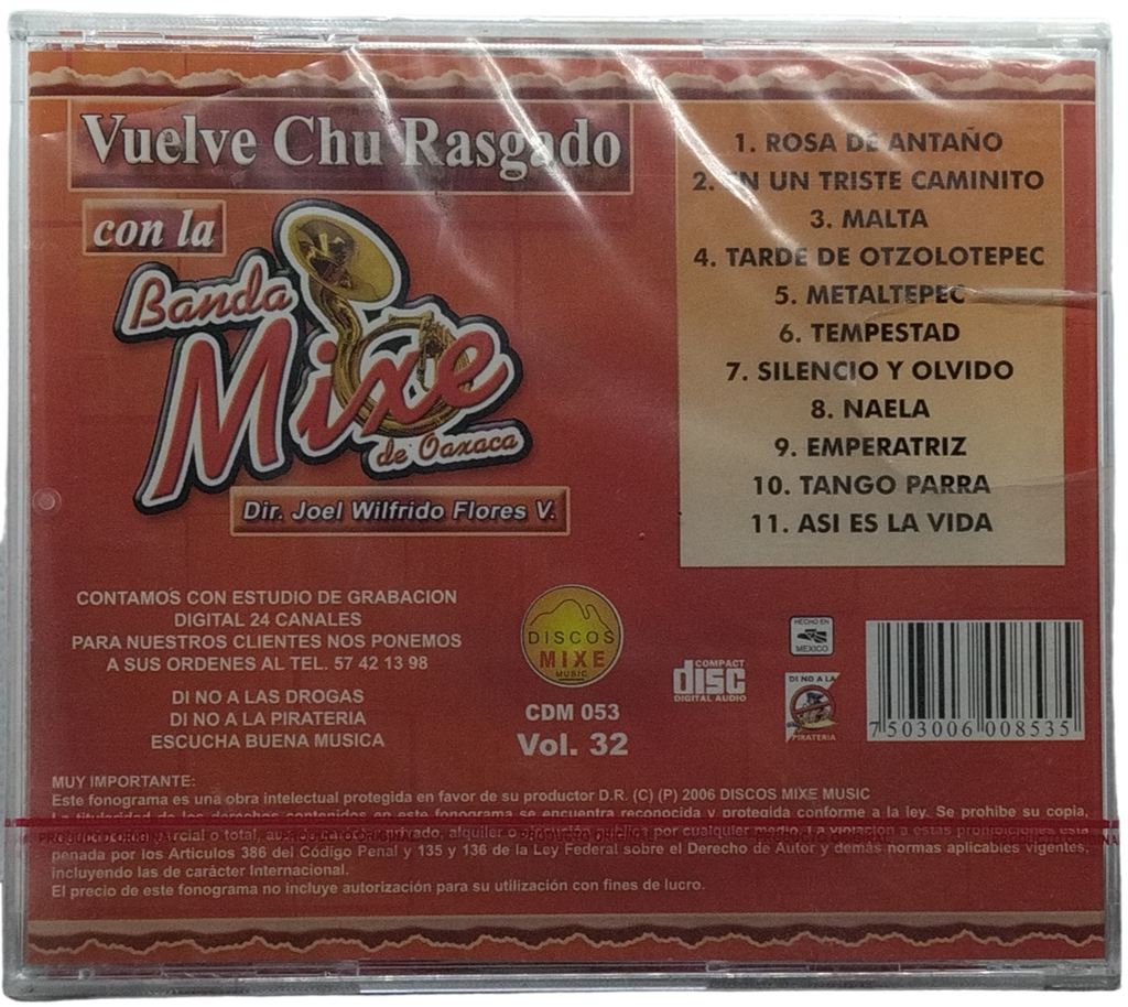 Banda Mixe - Vuelve Chuy Rasgado