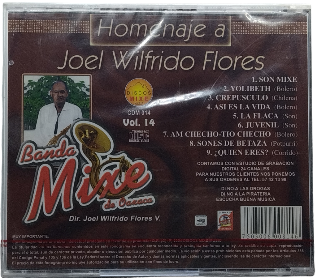 Banda Mixe - Vol. 14 Homenaje A Wilfrido Flores