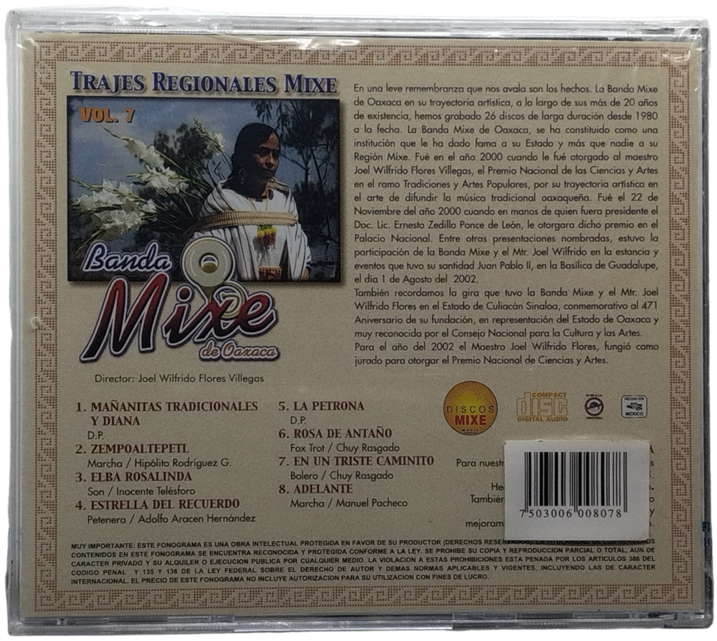 Banda Mixe - Vol. 7 Trajes Regionales Mixe