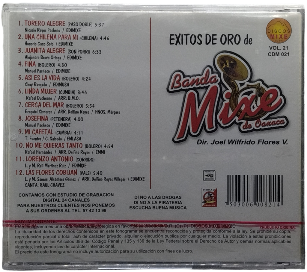 Banda Mixe - Vol. 21 Exitos De Oro