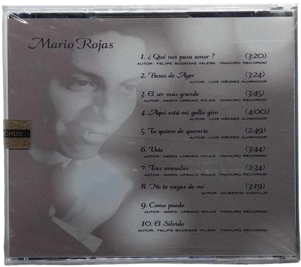 Mario Rojas - Que Nos Pasa Amor