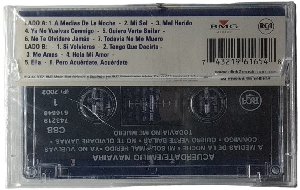 Emilio Navaira - Acuerdate