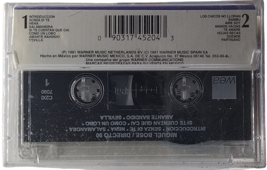 Miguel Bose - Directo '90