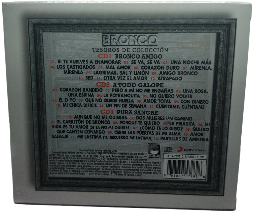 Bronco - Tesoros De Coleccion (Amigo)