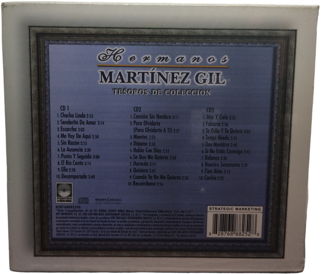 Trio Hermanos Martinez Gil - Tesoros De Coleccion