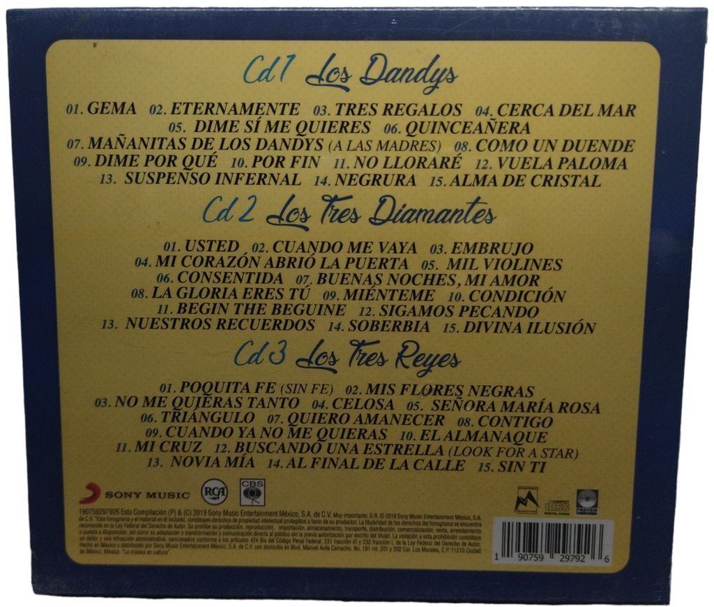 Tres Diamantes - Los Dandys - Los Tres Reyes - 2 Siglos De Musica