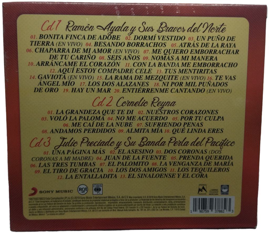 Cornelio Reyna - Ramon Ayala - Julio Preciado - 2 Siglos De Musica