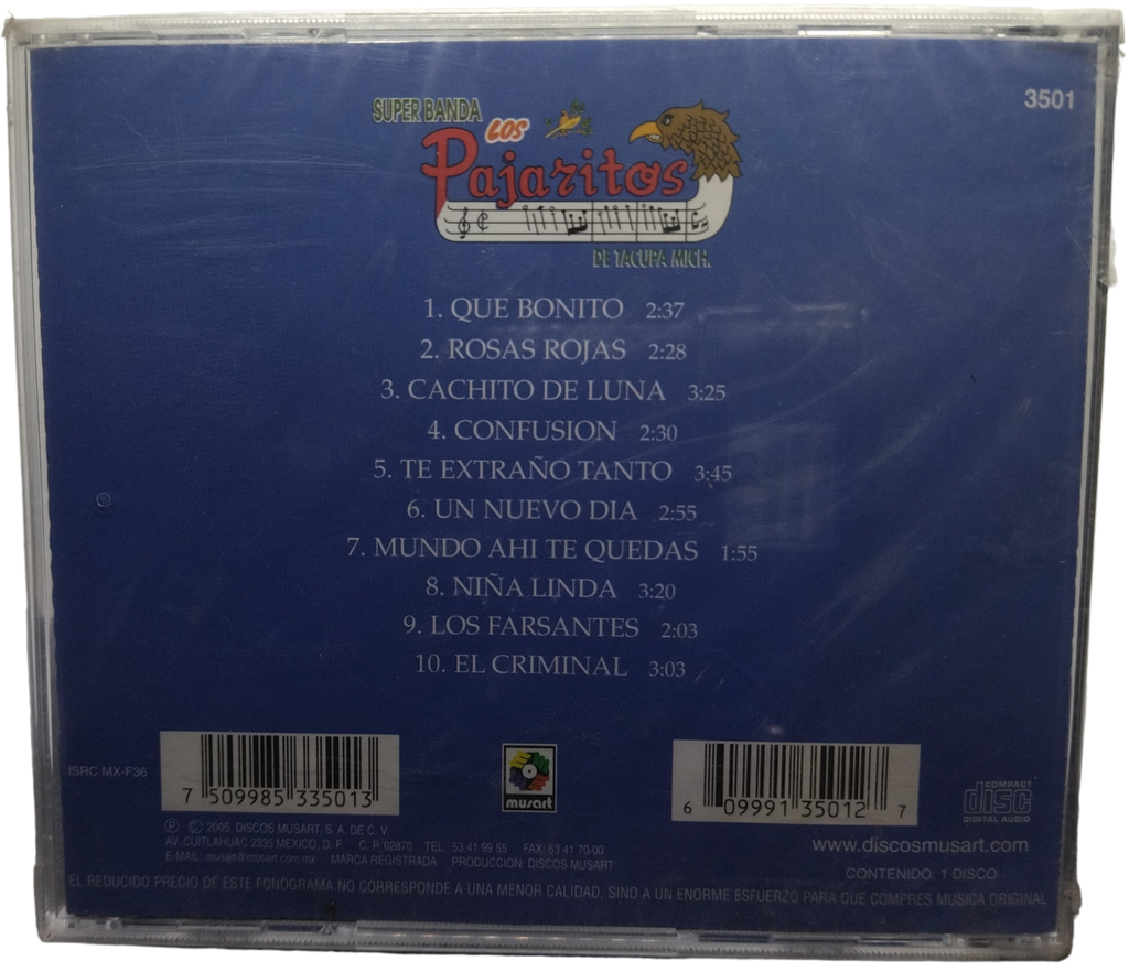 Super Banda Los Pajaritos - Que Bonito