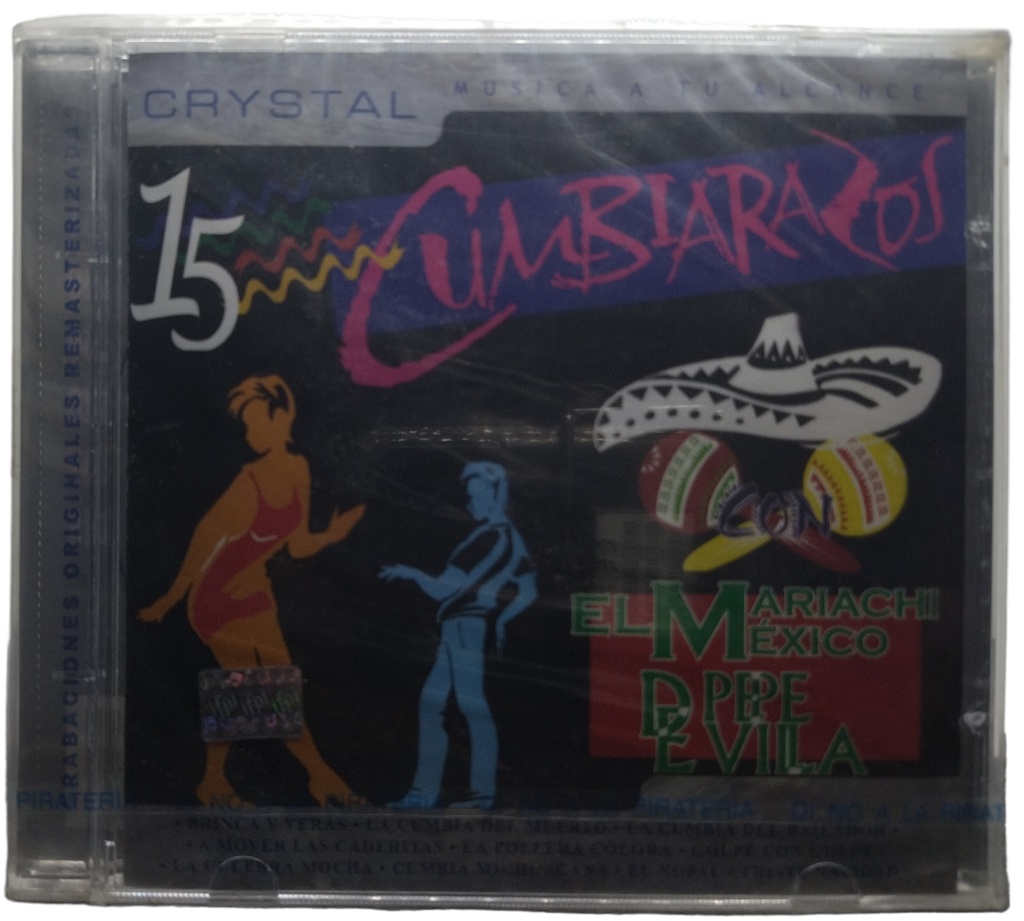 El Mariachi Mexico De Pepe Villa - 15 Cumbiarazos