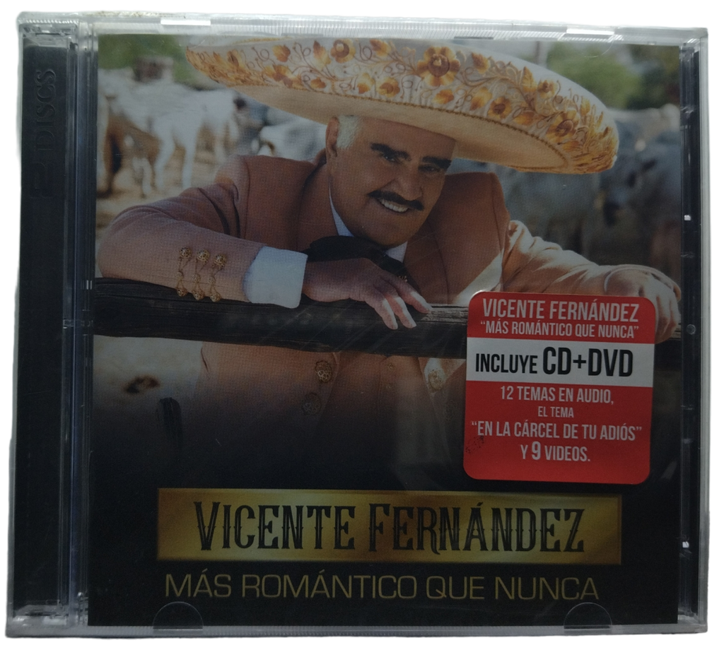 Vicente Fernandez - Mas Romantico Que Nunca
