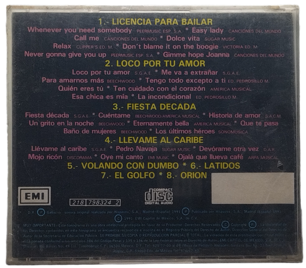 La Decada Prodigiosa - Licencia Para Bailar