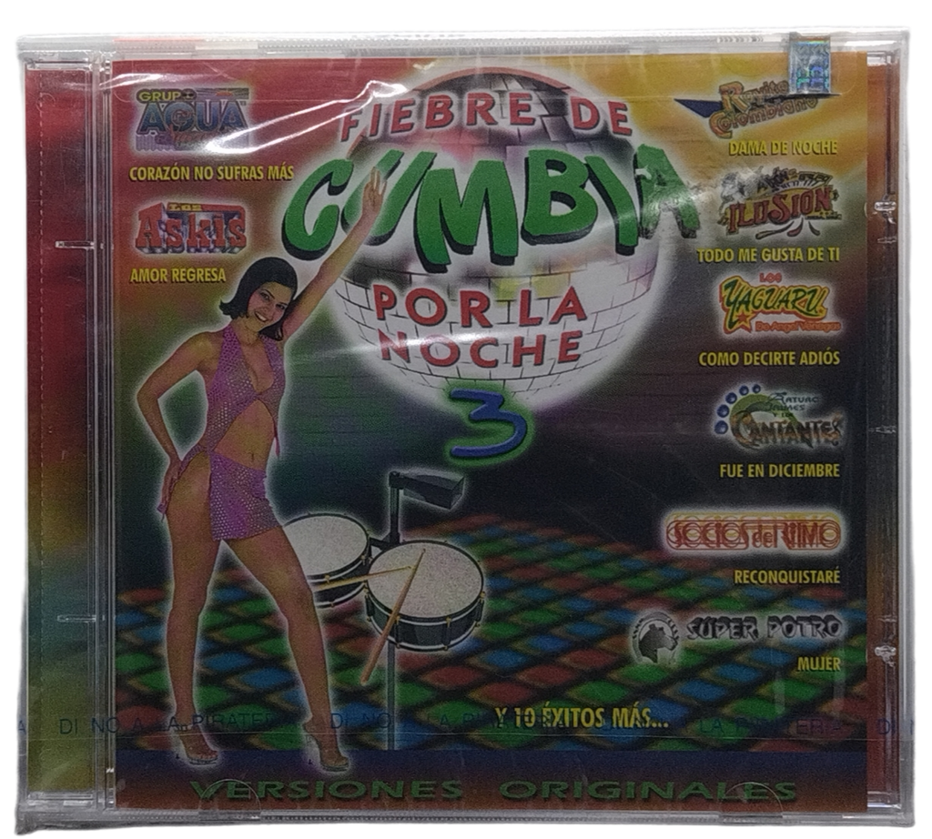Varios - Fiebre De Cumbia Por La Noche Vol. 3