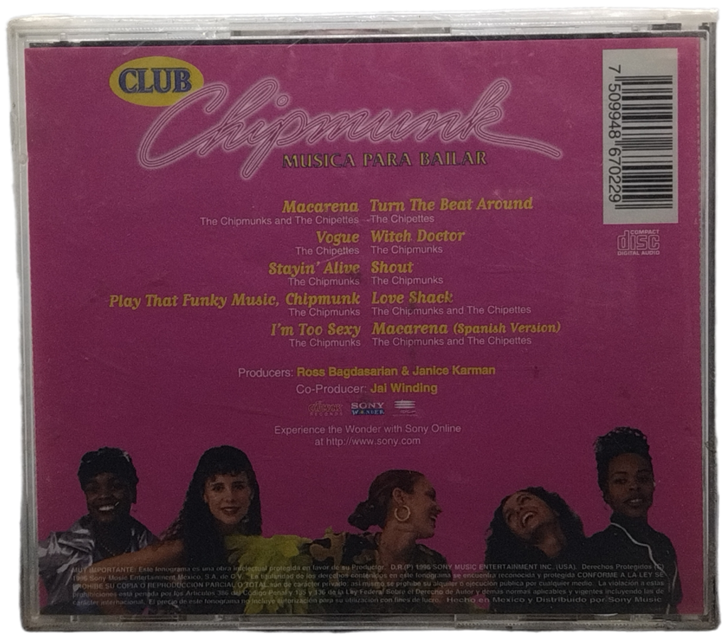 Club Chipmunk - The Dance Mix
