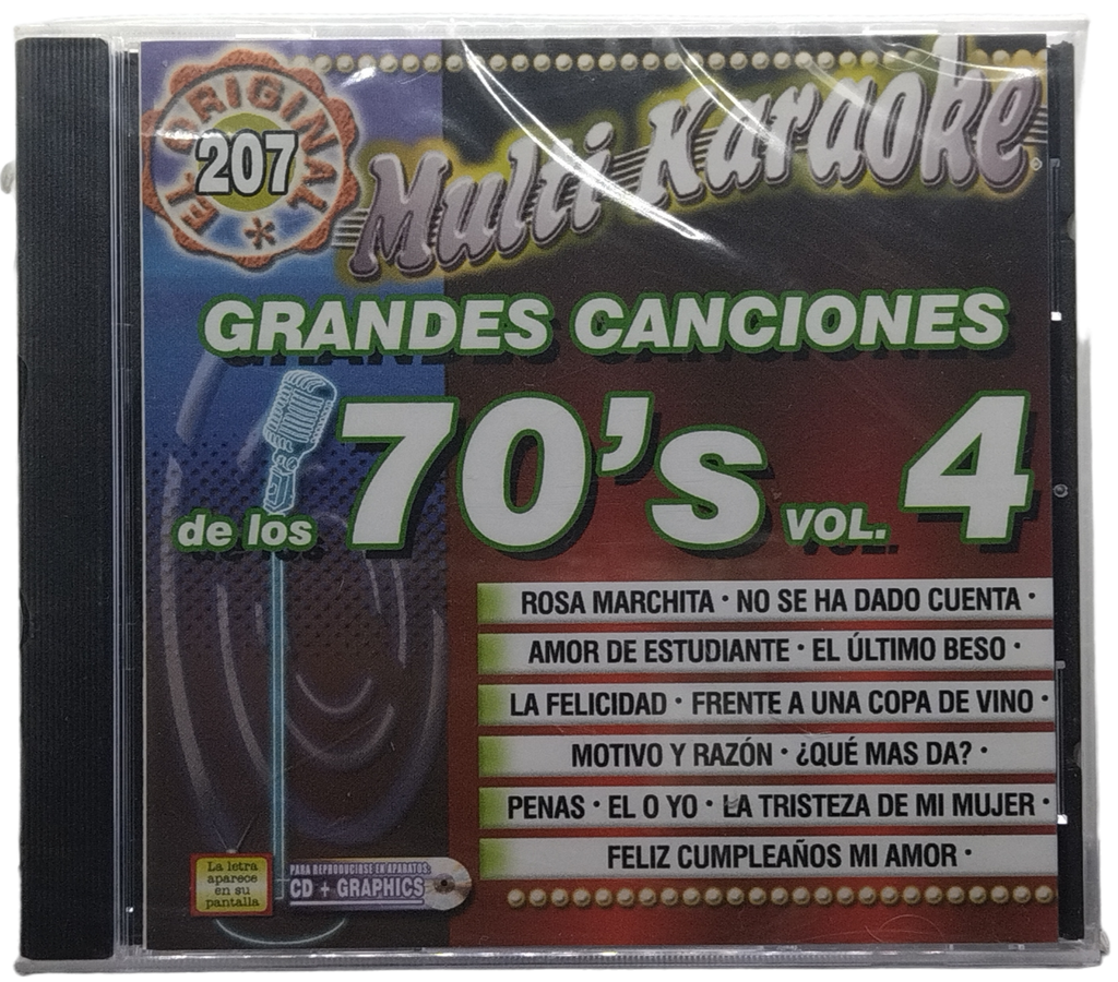 Multi Karaoke - Canta Como Grandes Canciones 70's Vol. 4