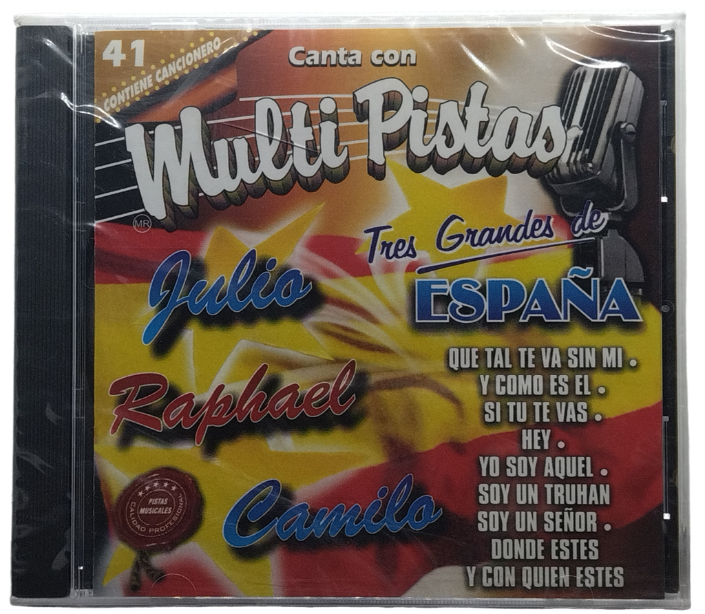 Multi Pistas - Canta Como 3 Grandes De España