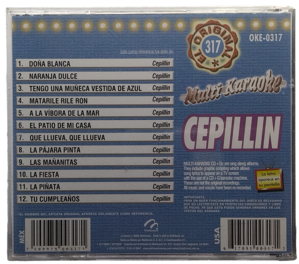 Multi Karaoke - Canta Como Cepillin