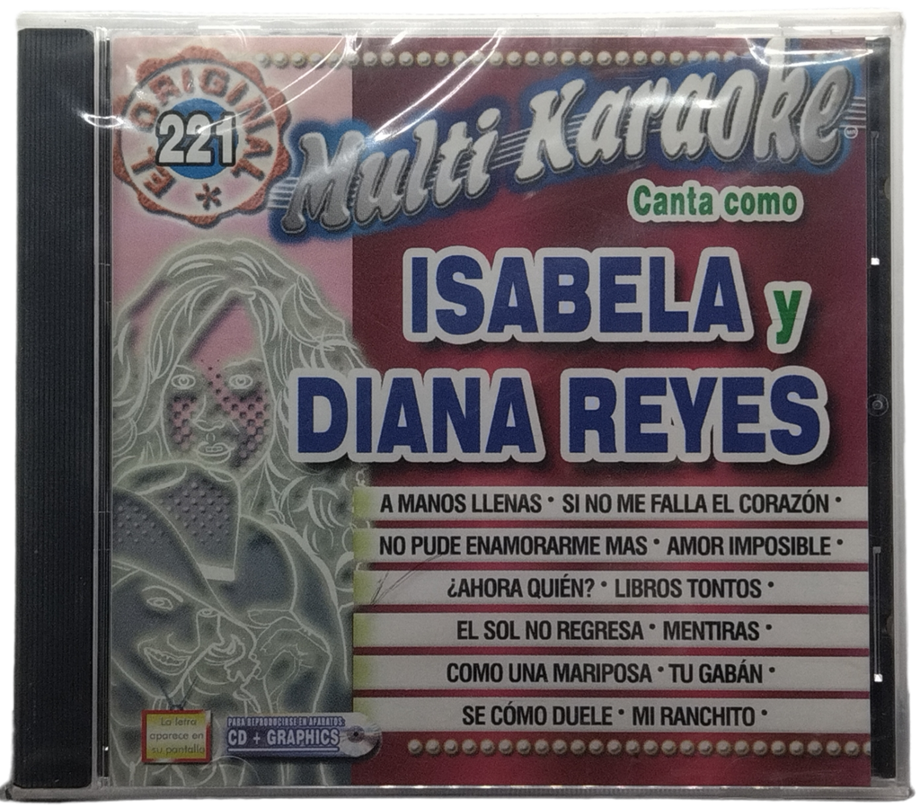 Multi Karaoke - Canta Como Isabela Y Diana Reyes
