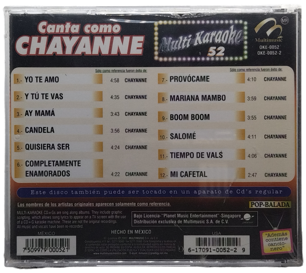 Multi Karaoke - Canta Como Chayanne
