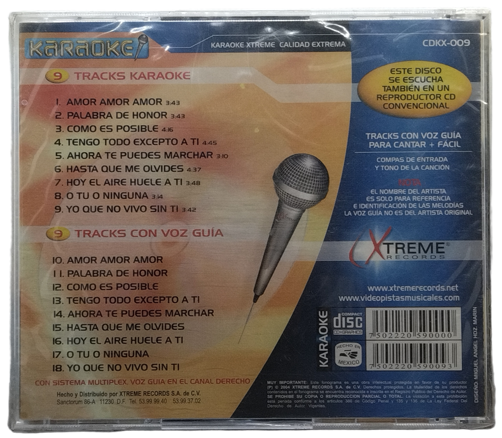 Karaoke Xtreme - Canta Como Luis Miguel Vol. 2
