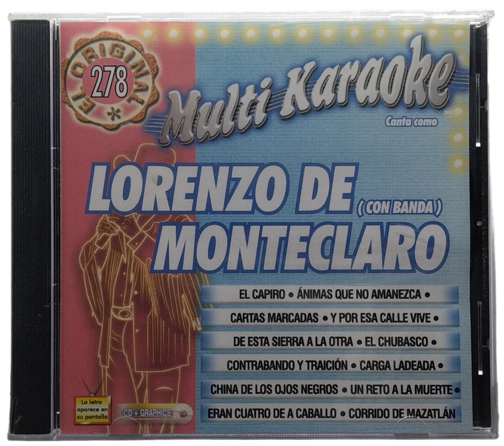 Multi Karaoke - Banda - Canta Como Lorenzo De Monte Claro