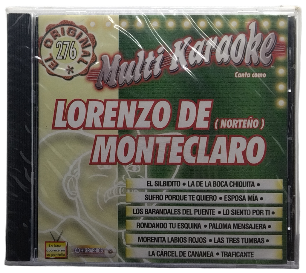 Multi Karaoke - Norteño - Canta Como Lorenzo De Monte Claro