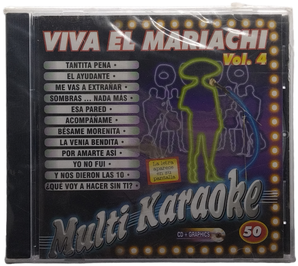 Multi Karaoke - Canta Como Viva El Mariachi Vol.4
