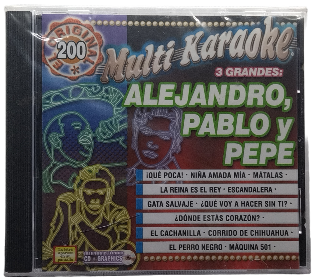 Multi Karaoke - Canta Como Alejandro / Pablo Y Pepe