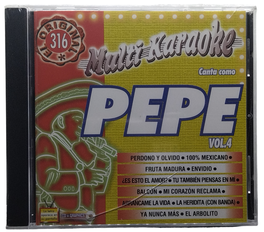 Multi Karaoke - Canta Como Pepe Vol. 4