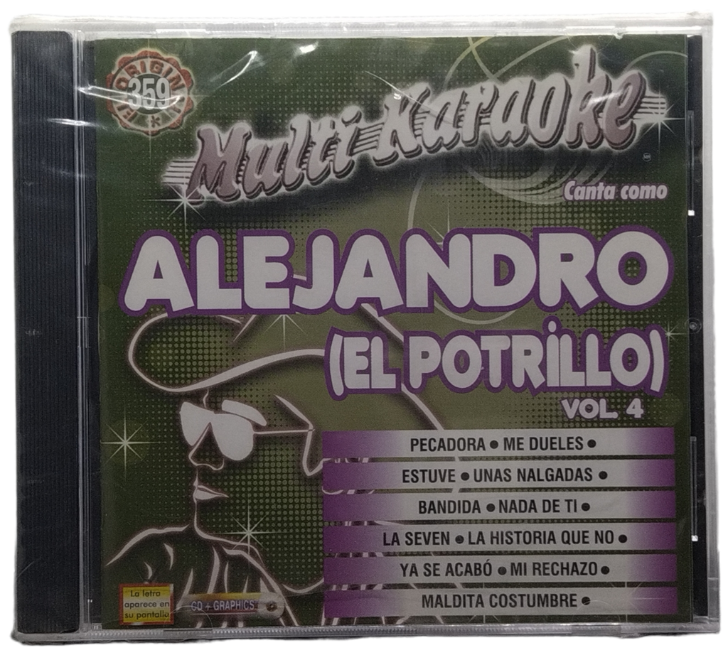 Multi Karaoke - Canta Como Alejandro Vol. 4