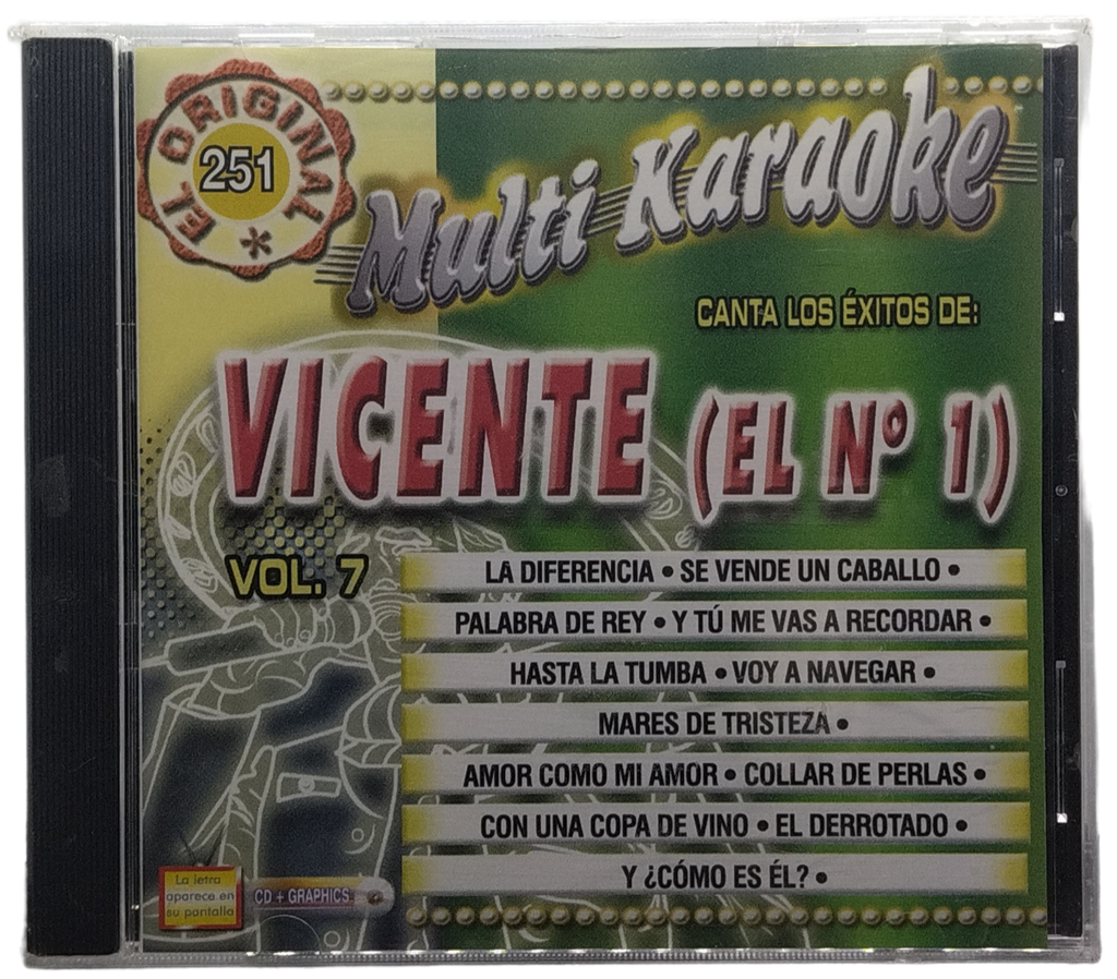 Multi Karaoke Vol. 7 - Canta Como Vicente Vol. 7