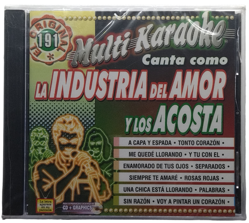 Multi Karaoke - Canta Como Industria Del Amor Y Los Acosta