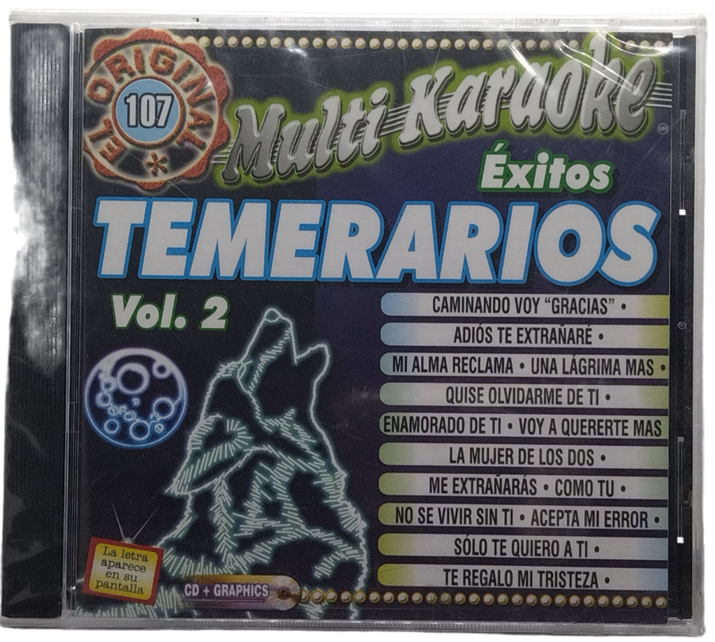 Multi Karaoke - Canta Como Exitos Temerarios Vol. 2
