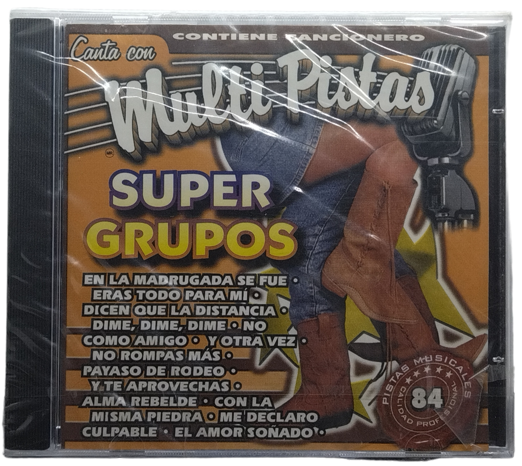 Multi Pistas - Canta Como Super Grupos