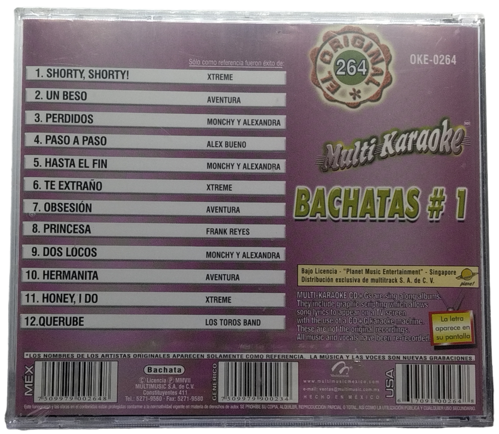 Multi Karaoke - Canta Como Bachatas #1